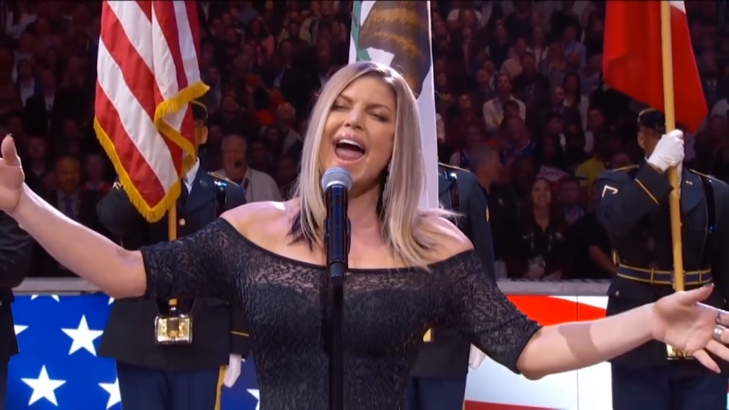 National Anthem Blunder? Fergie draws criticism for All Star Game