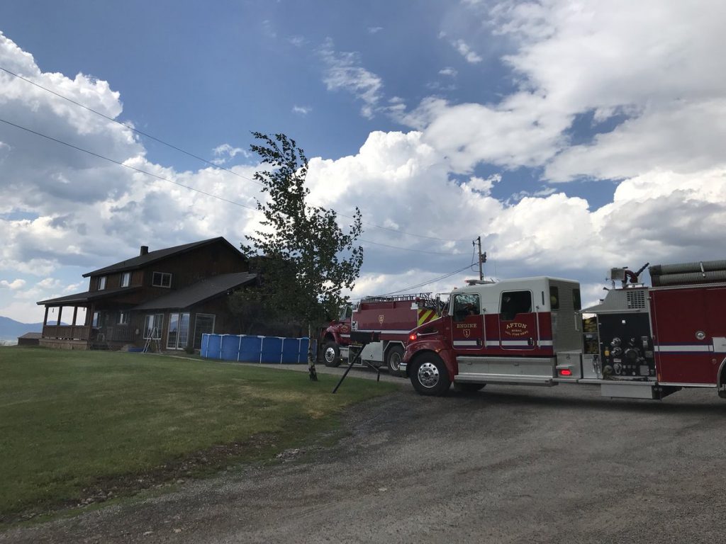 Afton Fire Department responds to controlled burn SVINEWS