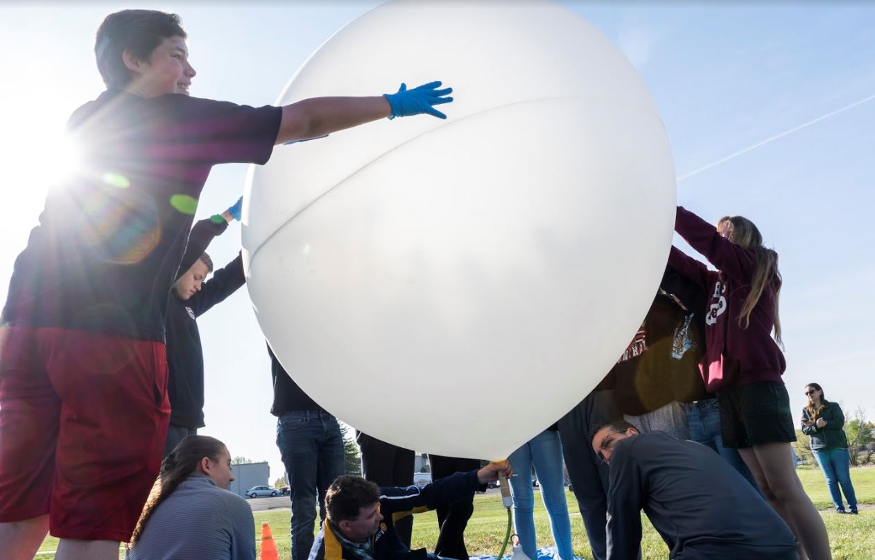 STEM students’ balloon rises to the occasion – SVI-NEWS
