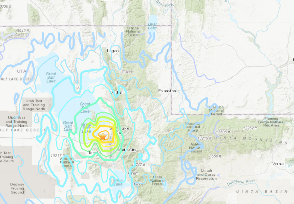 5.7 magnitude earthquake hits Magna, Utah Wednesday morning SVINEWS