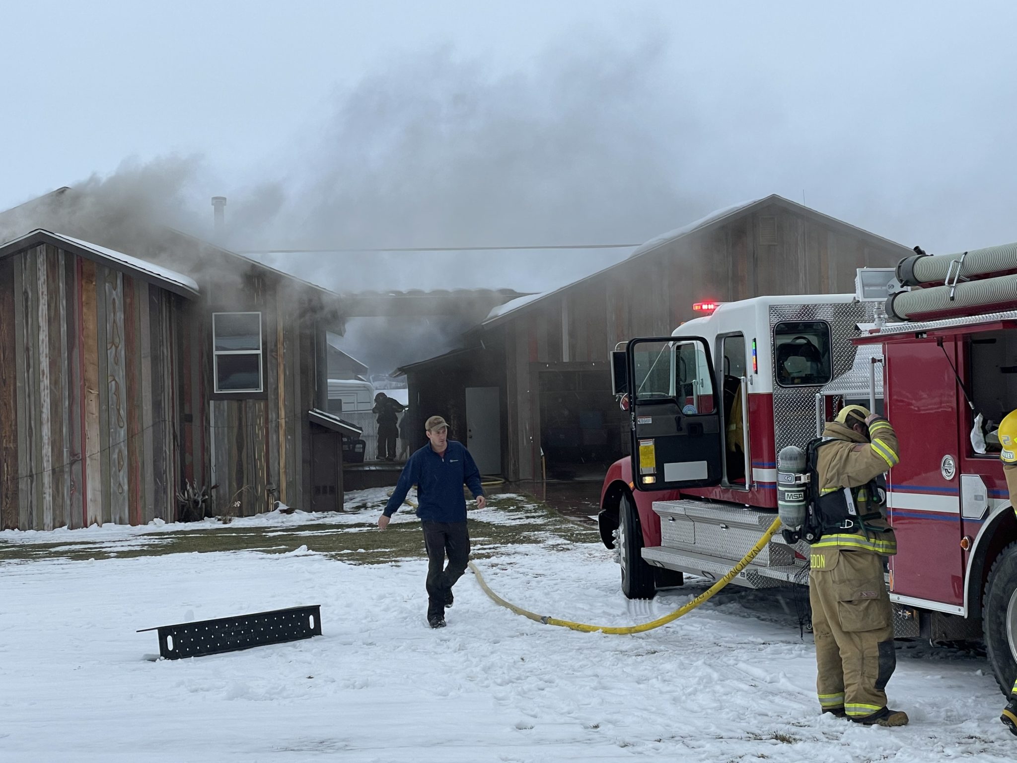 Afton Fire Department responds to attic fire SVINEWS