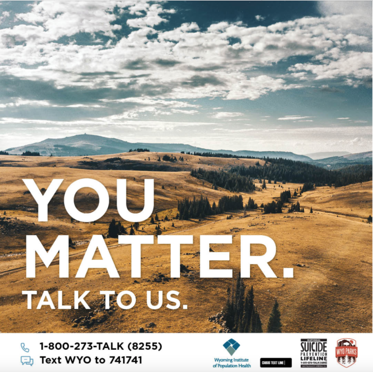Wyoming Unveils Mental Health Public Awareness Campaign Partnering with