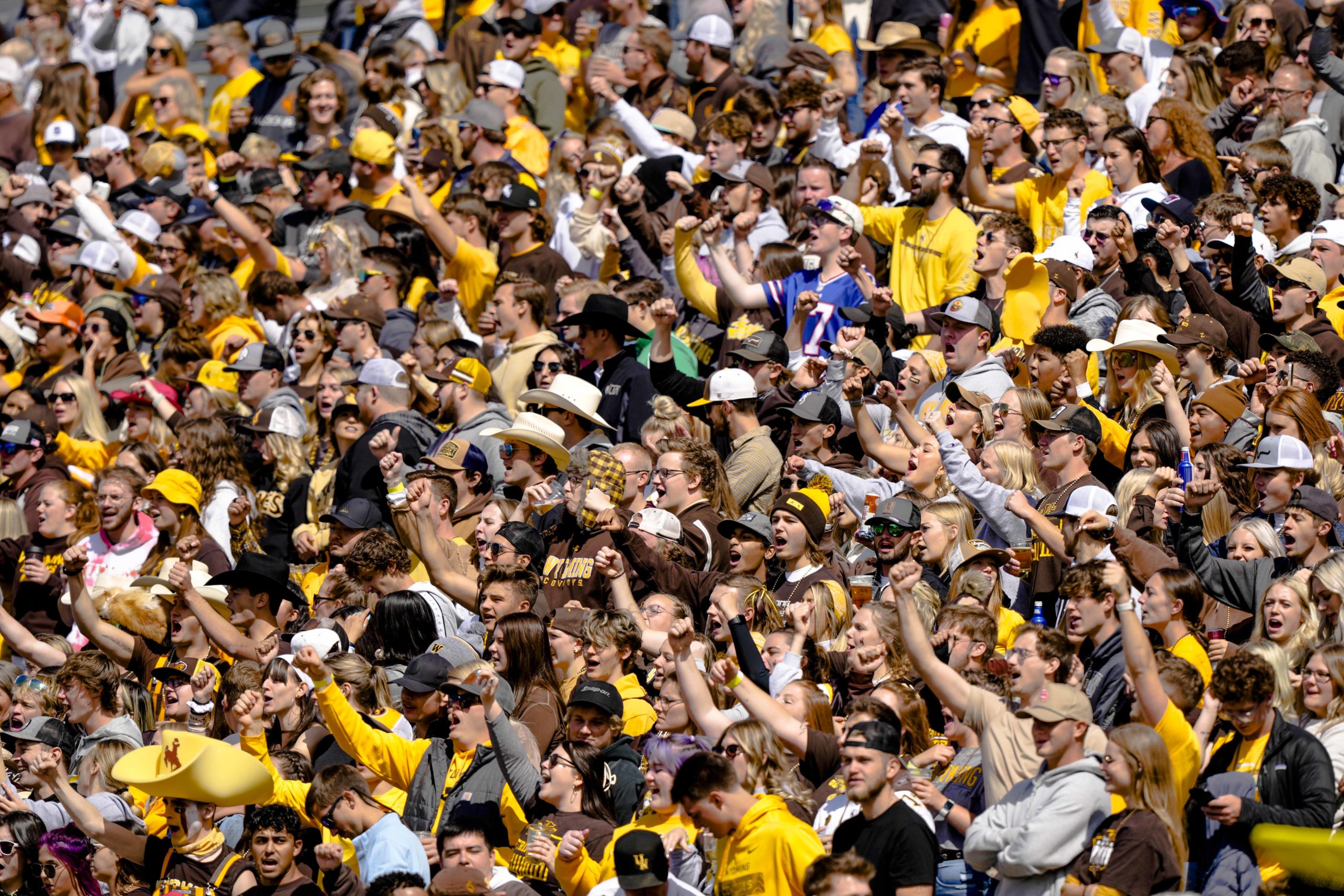 NCAA, College League, USA Football: Portland St. at Wyoming Sep 9, 2023;  Laramie, Wyoming, USA