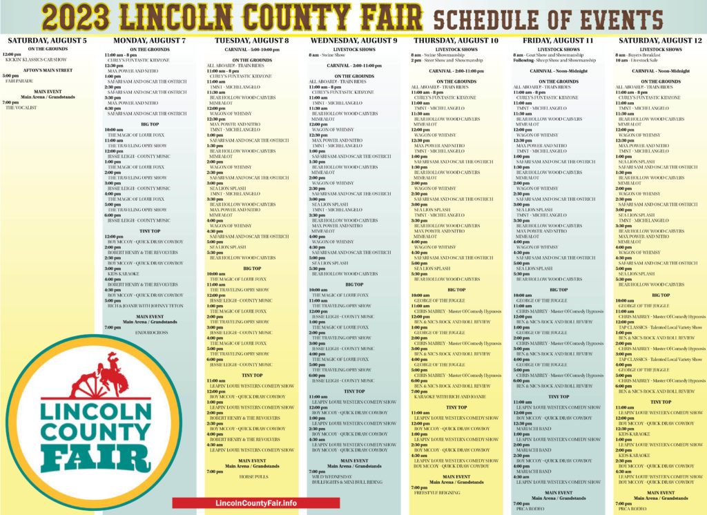 Carroll County Fair Schedule 2024 Schedule tamra