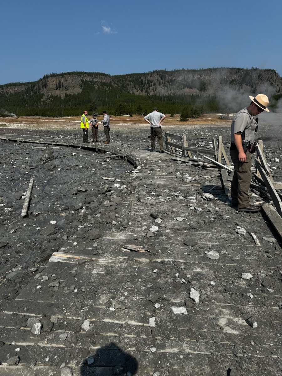 WATCH Biscuit Basin closed in Yellowstone National Park after massive