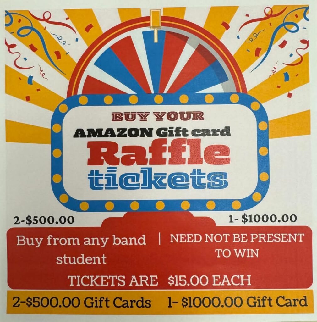 SVHS Marching Braves raffle $2000 in Amazon gift cards as fundraiser ...