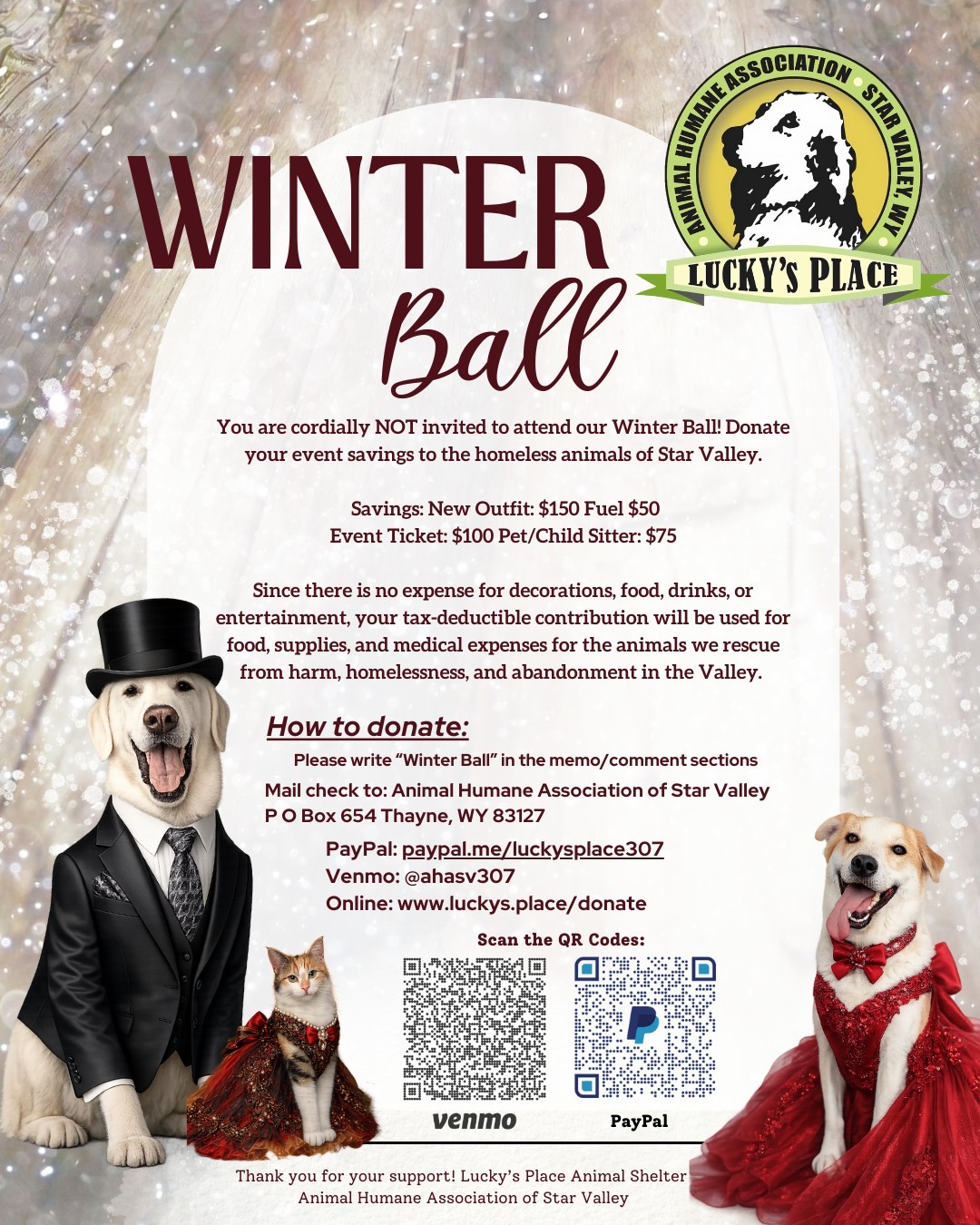 Star Valley: Lucky’s Place Winter Ball