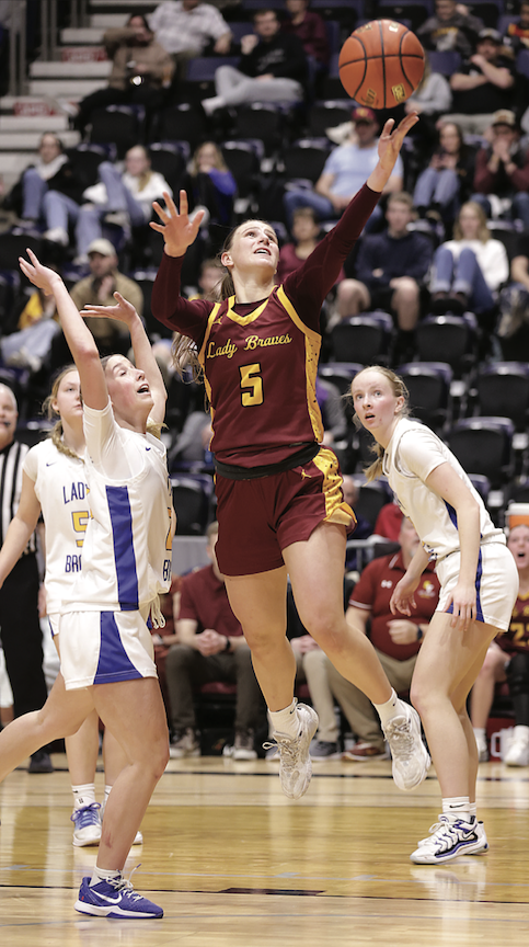 Lady Braves rout Sheridan to claim Consolation Trophy