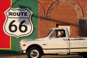 Route 66, a quintessential American road trip heavy on kitsch and history, turns 100