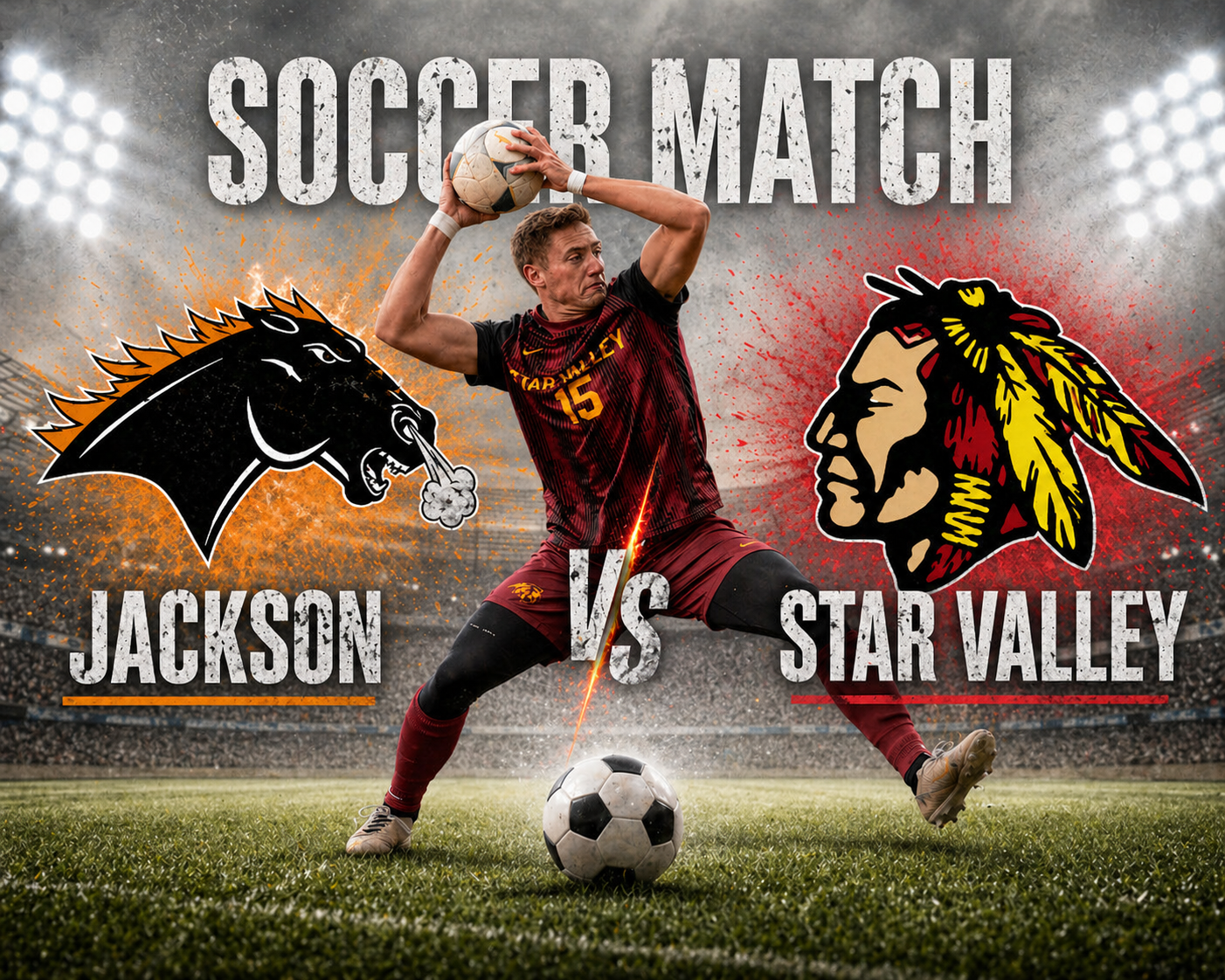 (Video) – Braves host Broncs on the soccer pitch