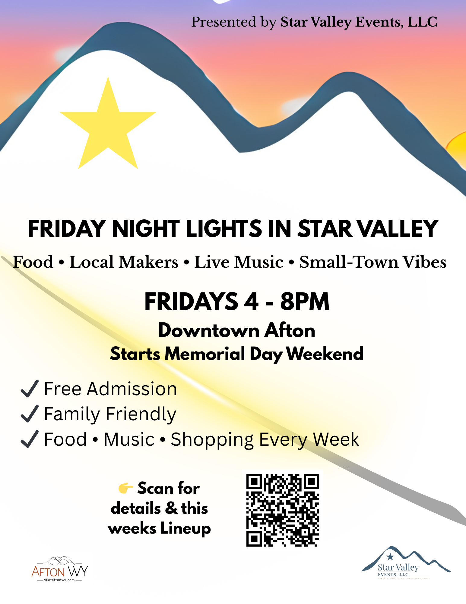 Afton: Friday Night Lights in Star Valley