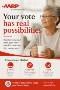 AARP Wyoming reminds voters to check registration