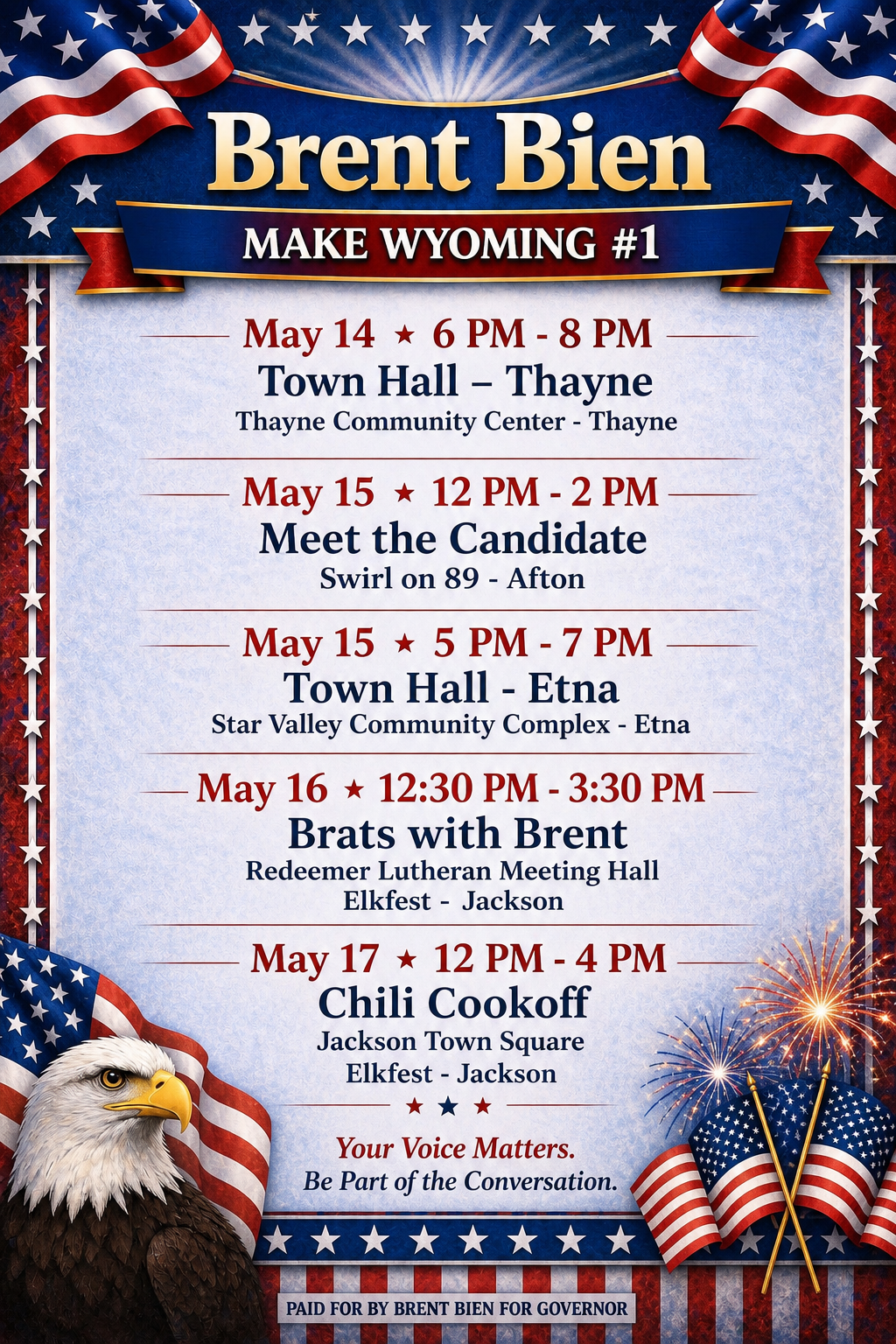 Thayne: Town Hall with Brent Bien