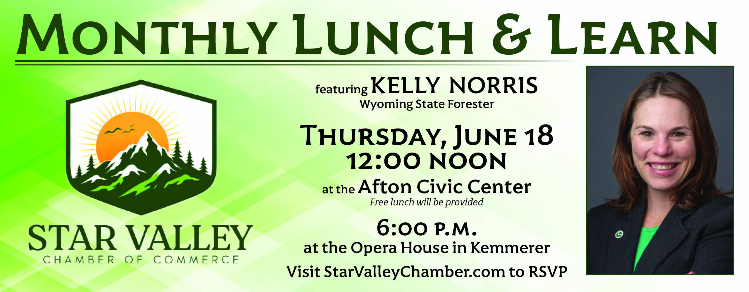 Afton: Star Valley Chamber of Commerce Lunch N’ Learn