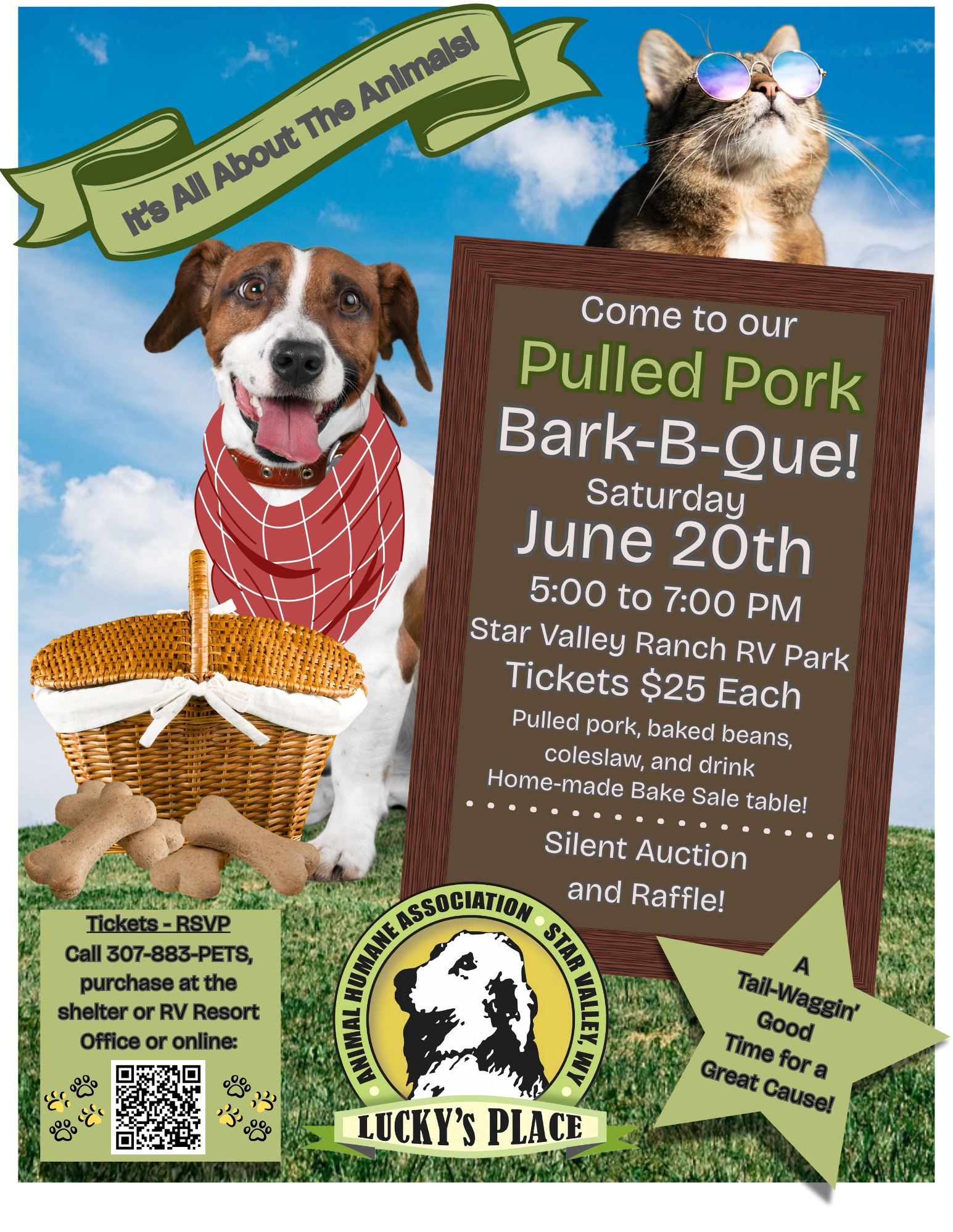 Star Valley Ranch: Lucky’s Place Bark-B-Que Fundraiser