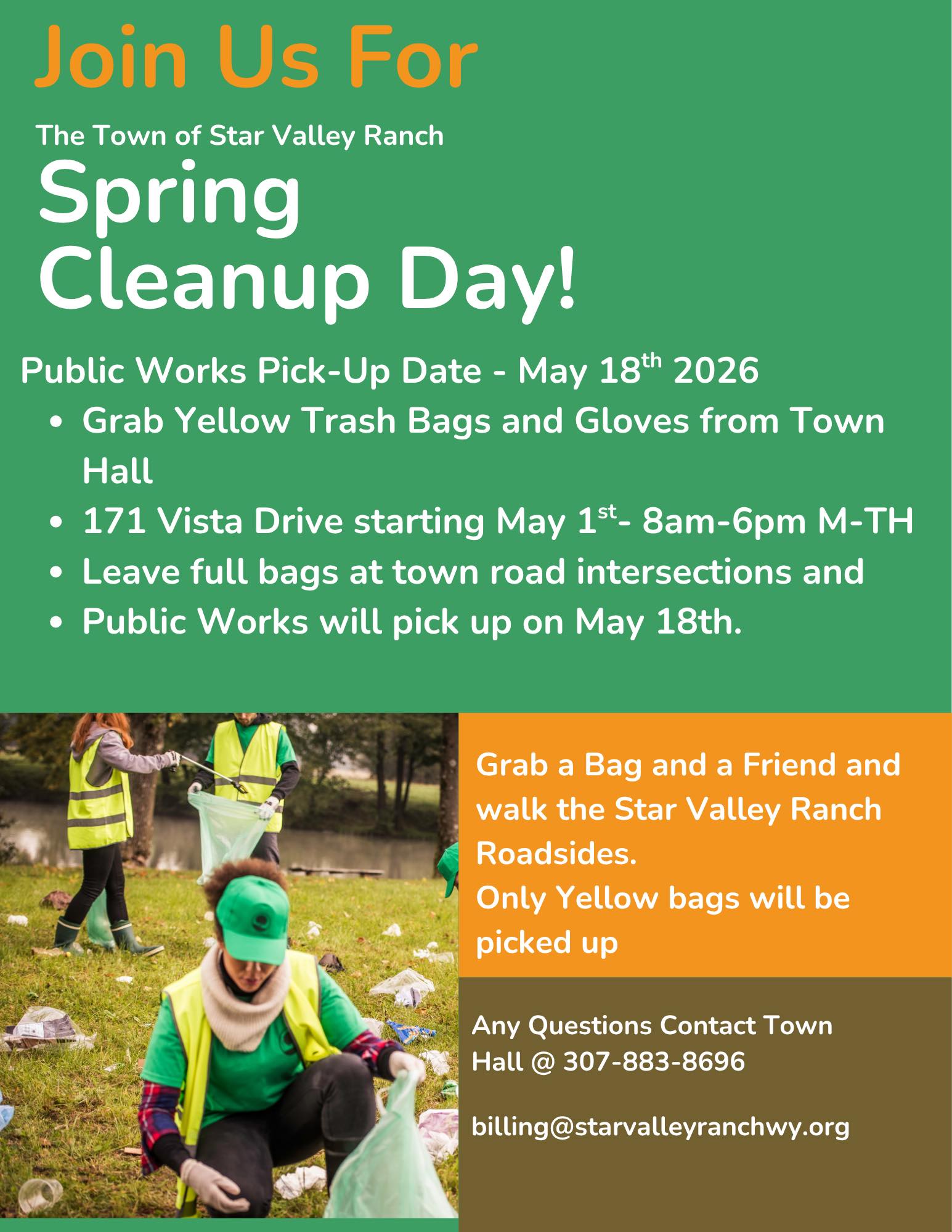 Star Valley Ranch: Final Day of Spring Clean Up