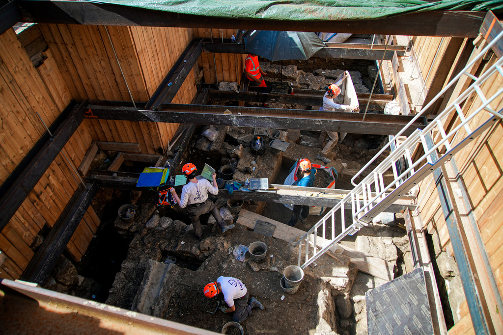 Under Notre Dame cathedral, a ‘dig of the century’ unearths 1,700 years of history