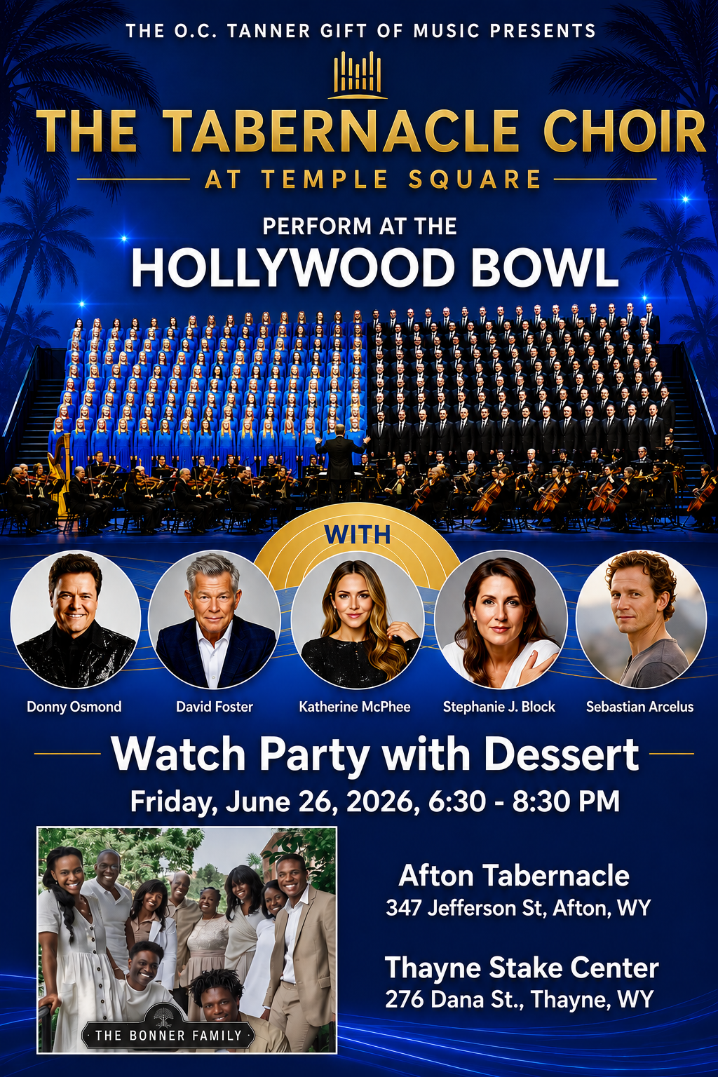 Afton and Thayne: Tabernacle Choir at Temple Square Watch Parties