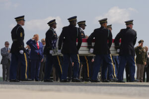 Trump pays respects to 4 US service members killed in the Middle East
