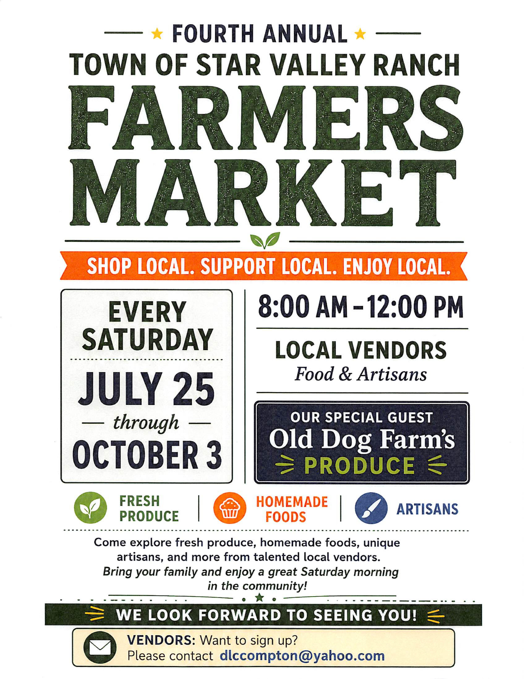 Star Valley Ranch: Farmers Market
