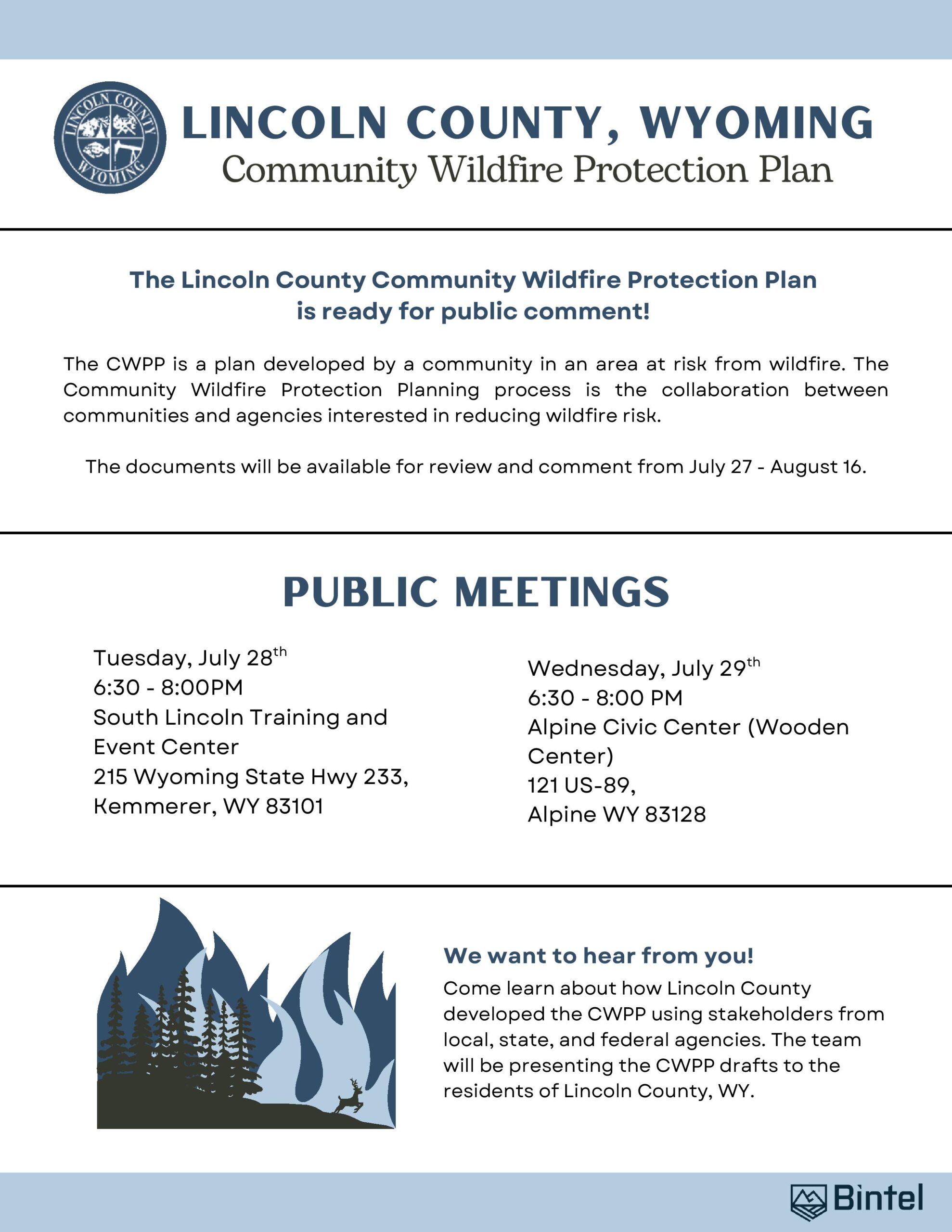 Alpine: Lincoln County Community Wildfire Protection Plan