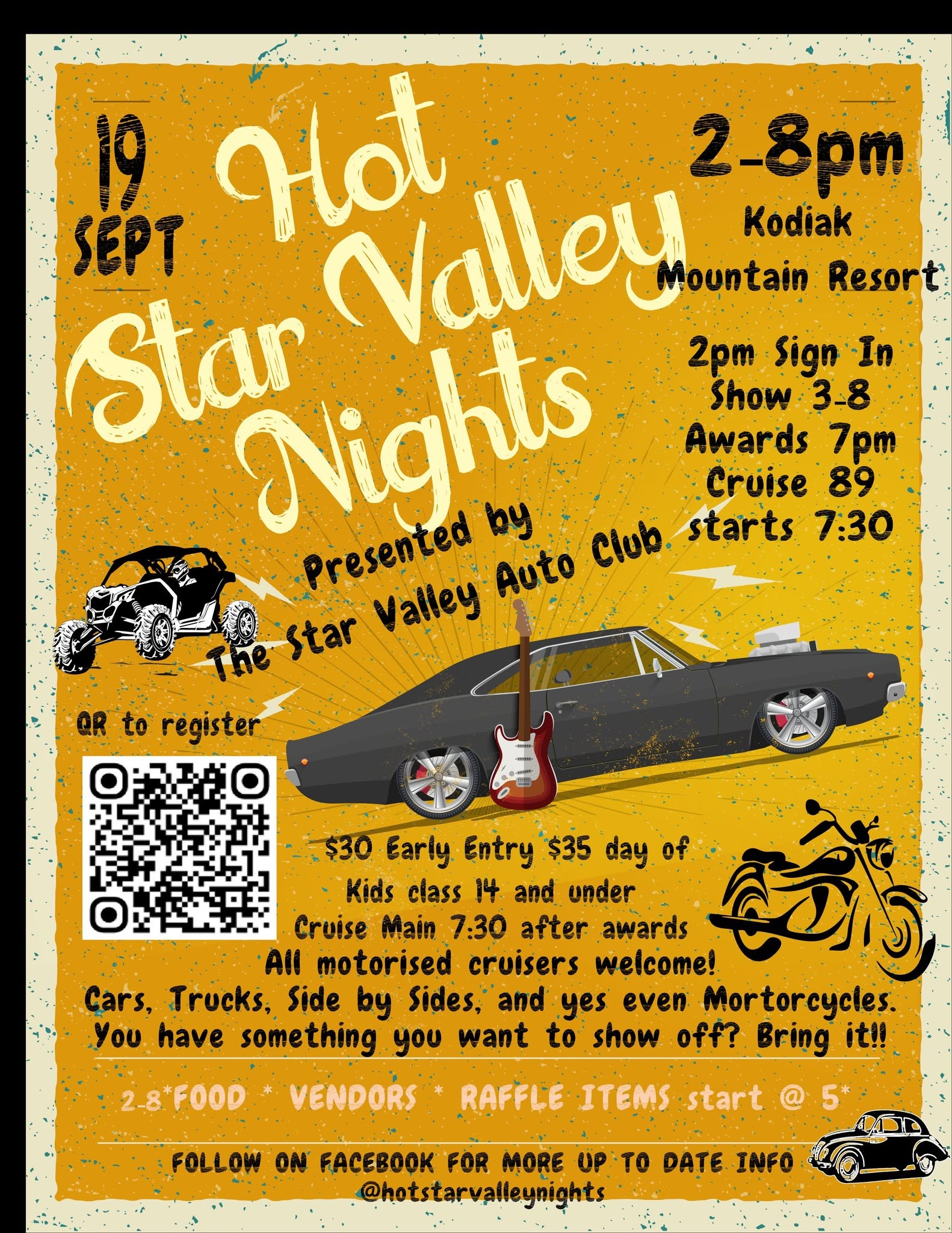 Afton: Hot Star Valley Nights Car Show and Cruise