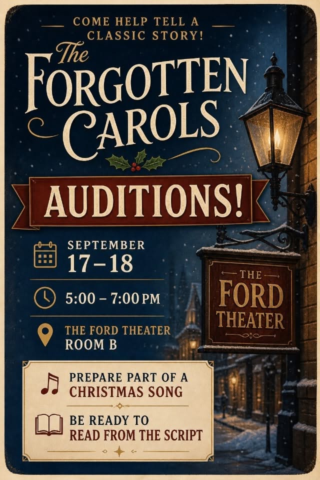 Afton: The Forgotten Carols Auditions