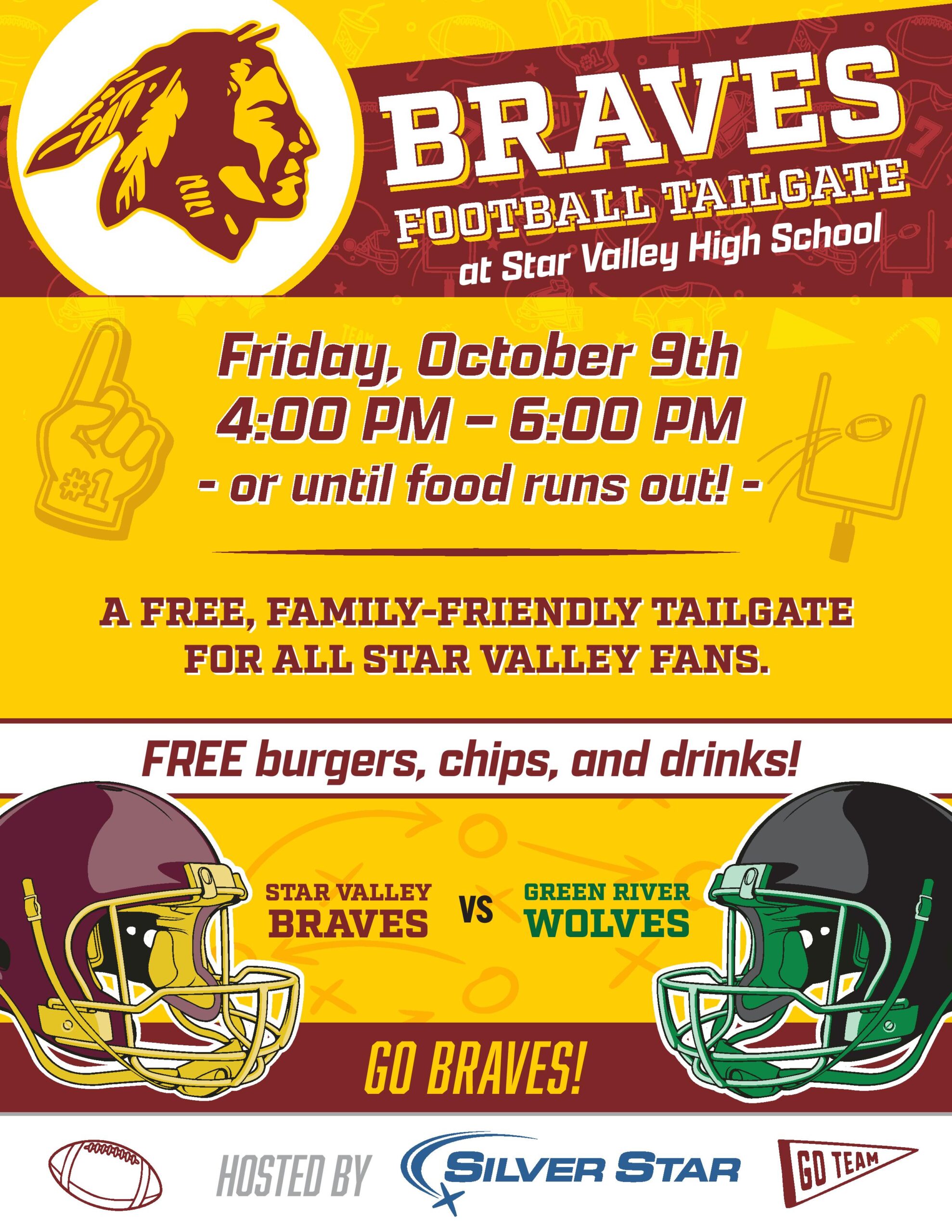 Afton: Silver Star Tailgate Party