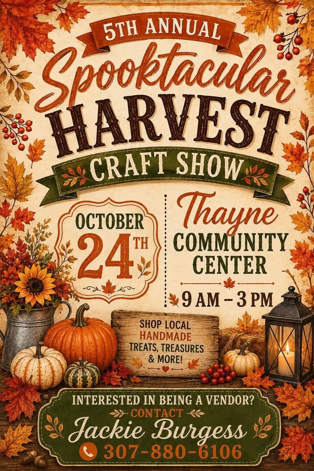 Thayne: Spooktacular Harvest Craft Show
