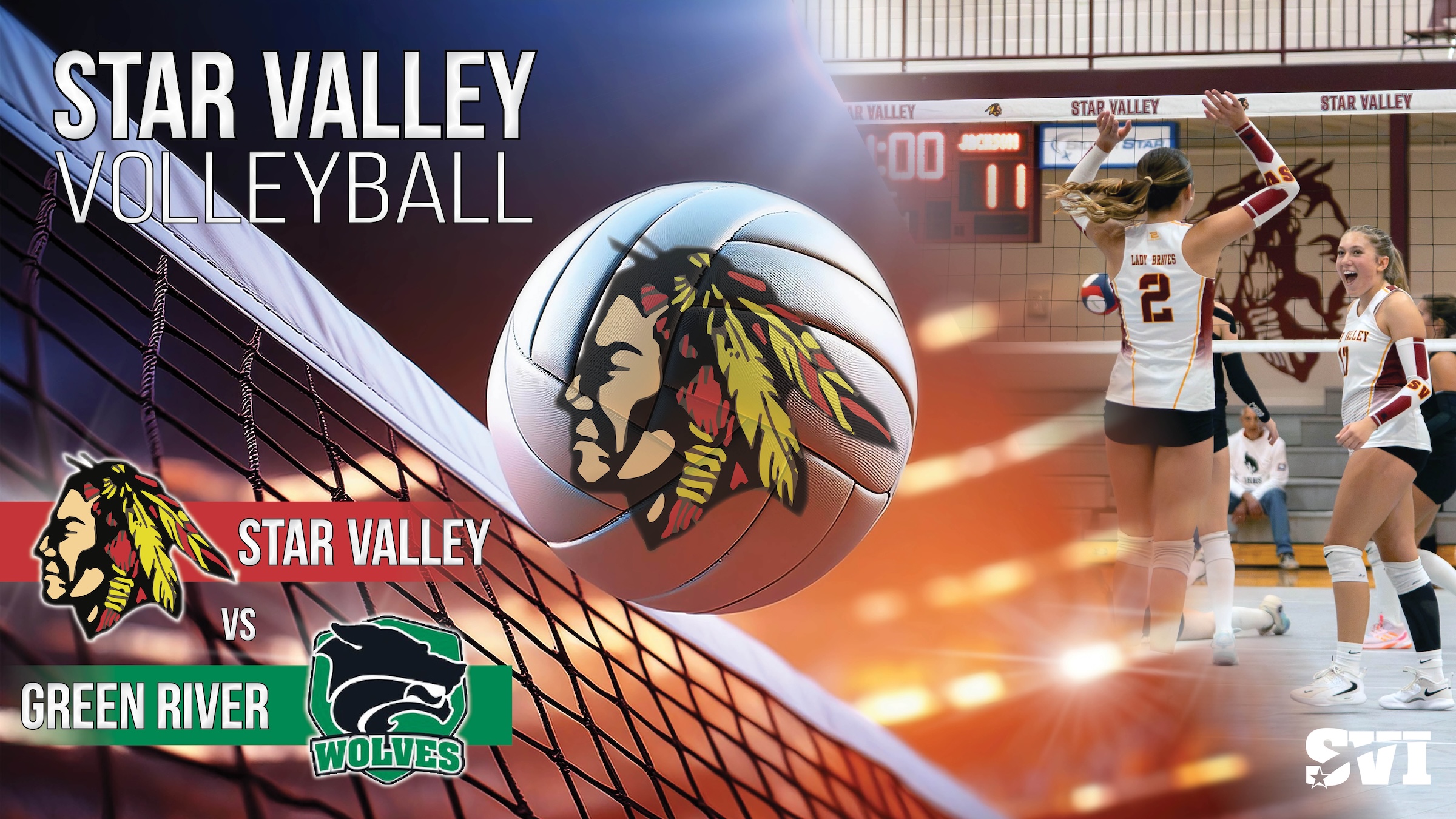 (Video) – Lady Braves Volleyball hosts Green River